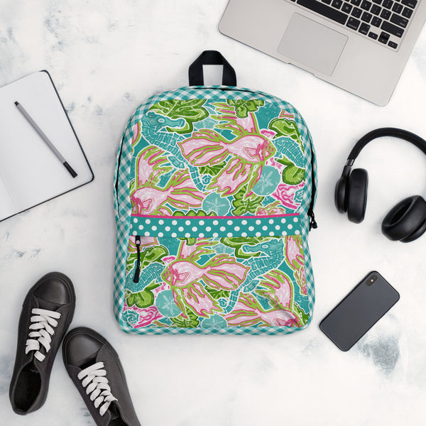 Backpack For Students | Backpack with Front Pocket | Preppy Steppin