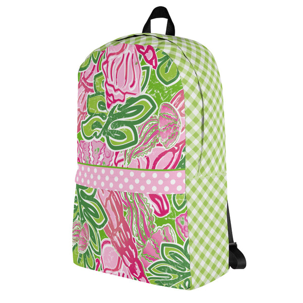 Book Bags For Schools | Backpack with Front Pocket | Preppy Steppin