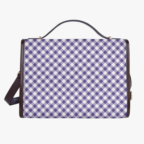 Women's Handbag Designer | PU Leather Flap Satchel Bag | Preppy Steppin