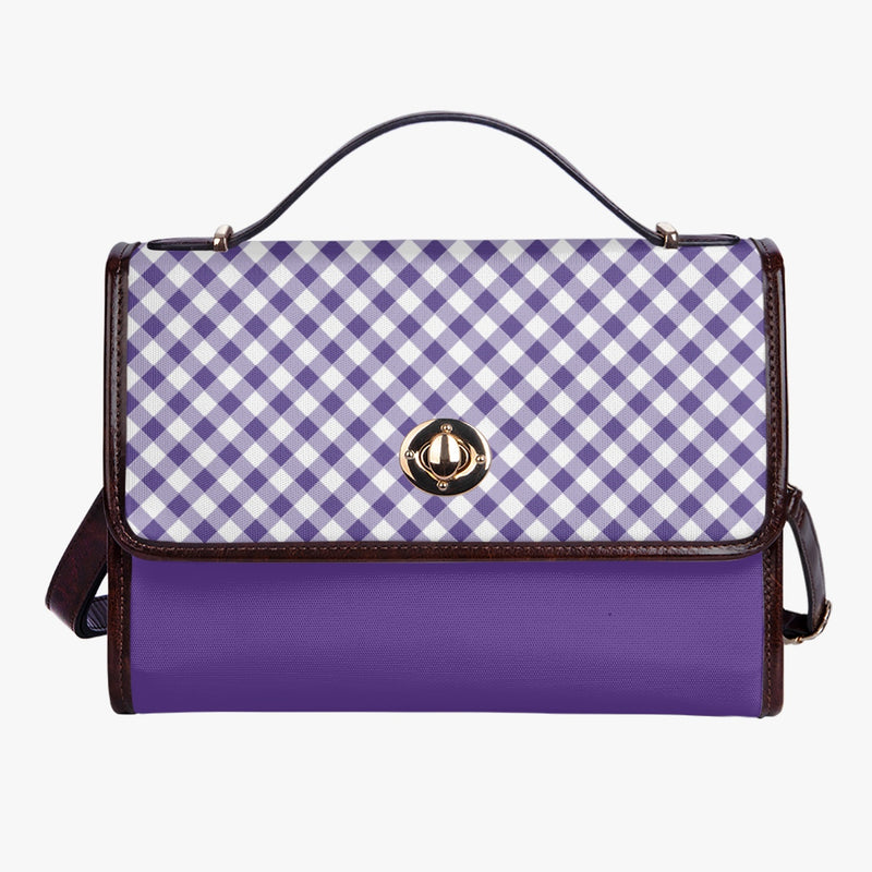 Women's Handbag Designer | PU Leather Flap Satchel Bag | Preppy Steppin