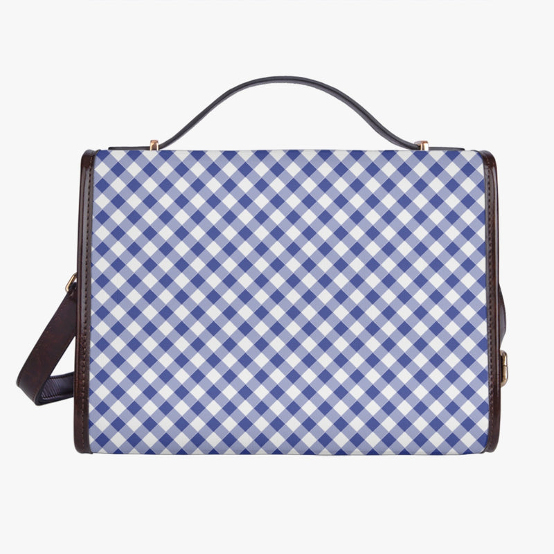 Crossbody Designer Bag | PU Leather Flap Satchel Bag | Preppy Steppin