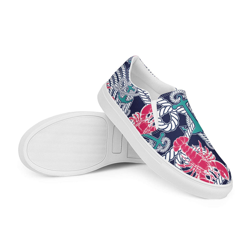 Nantucket Women’s slip-on canvas boat shoes