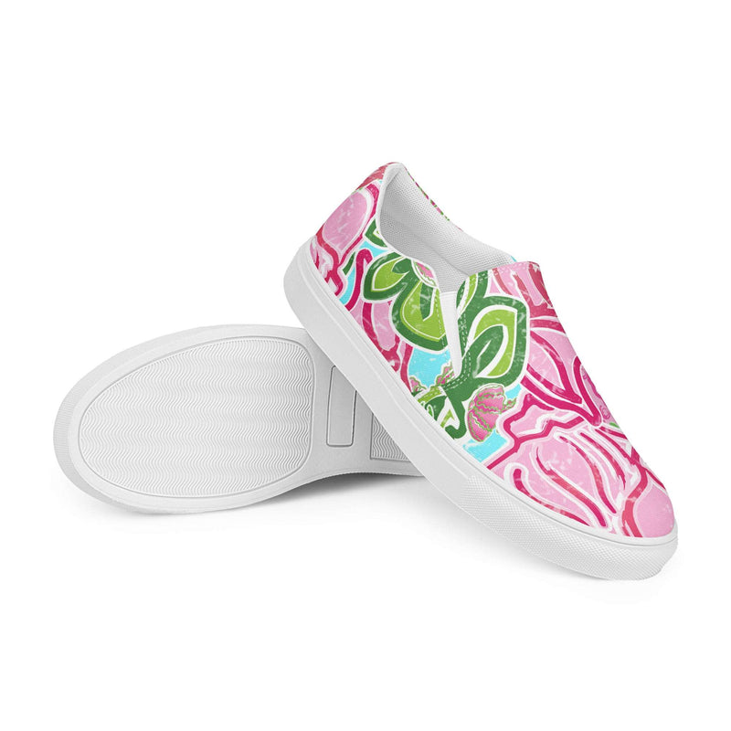Maui Women’s slip-on canvas boat shoes